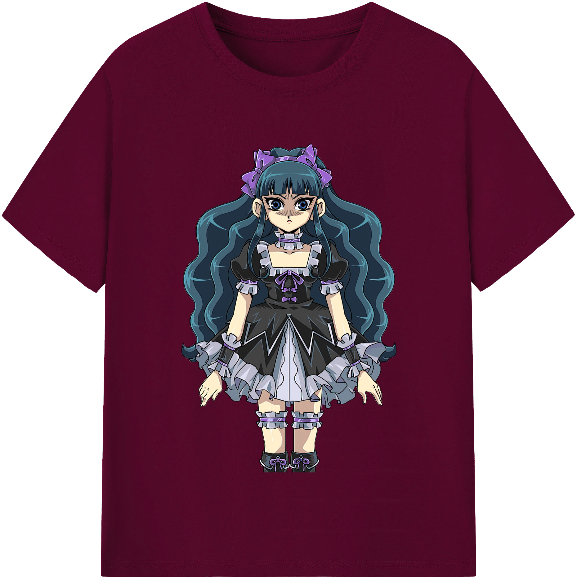 （画像用） 遊☆戯☆王 Yu-Gi-Oh! レディースカジュアルプリントTシャツ（綿100％）